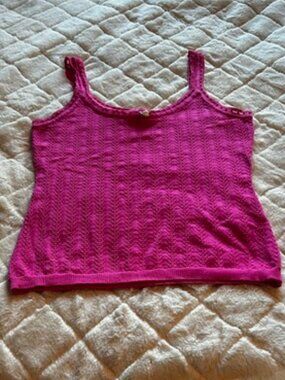 The Workshop Pink Tank Top - Large